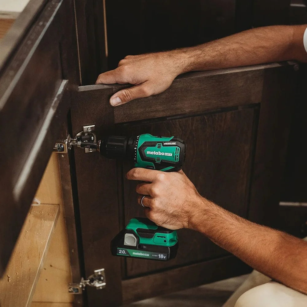 Metabo HPT KC18DDX4SM 18V MultiVolt Brushless Lithium-Ion Cordless 4-Tool Sub-Compact Combo Kit with 2 Batteries (2 Ah)