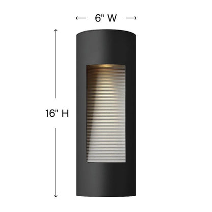 Hinkley Lighting - Two Light Wall Mount - Luna - 2 Light Medium Outdoor Wall