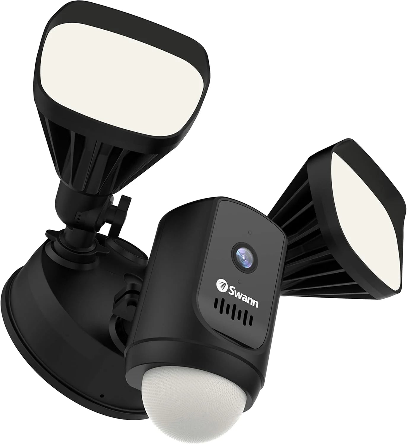 Swann Wi-Fi 1080p Weatherproof Slimline Floodlight Camera, Color Night Vision, Heat Motion-Sensing, 2-Way Talk