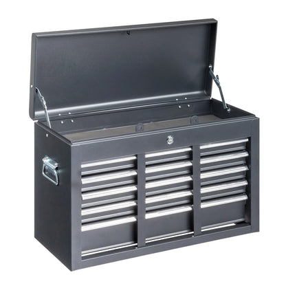 IVV Tool Storage Box Chest with 5 Drawers Steel Repair Tool Box with Lock and Key, Black