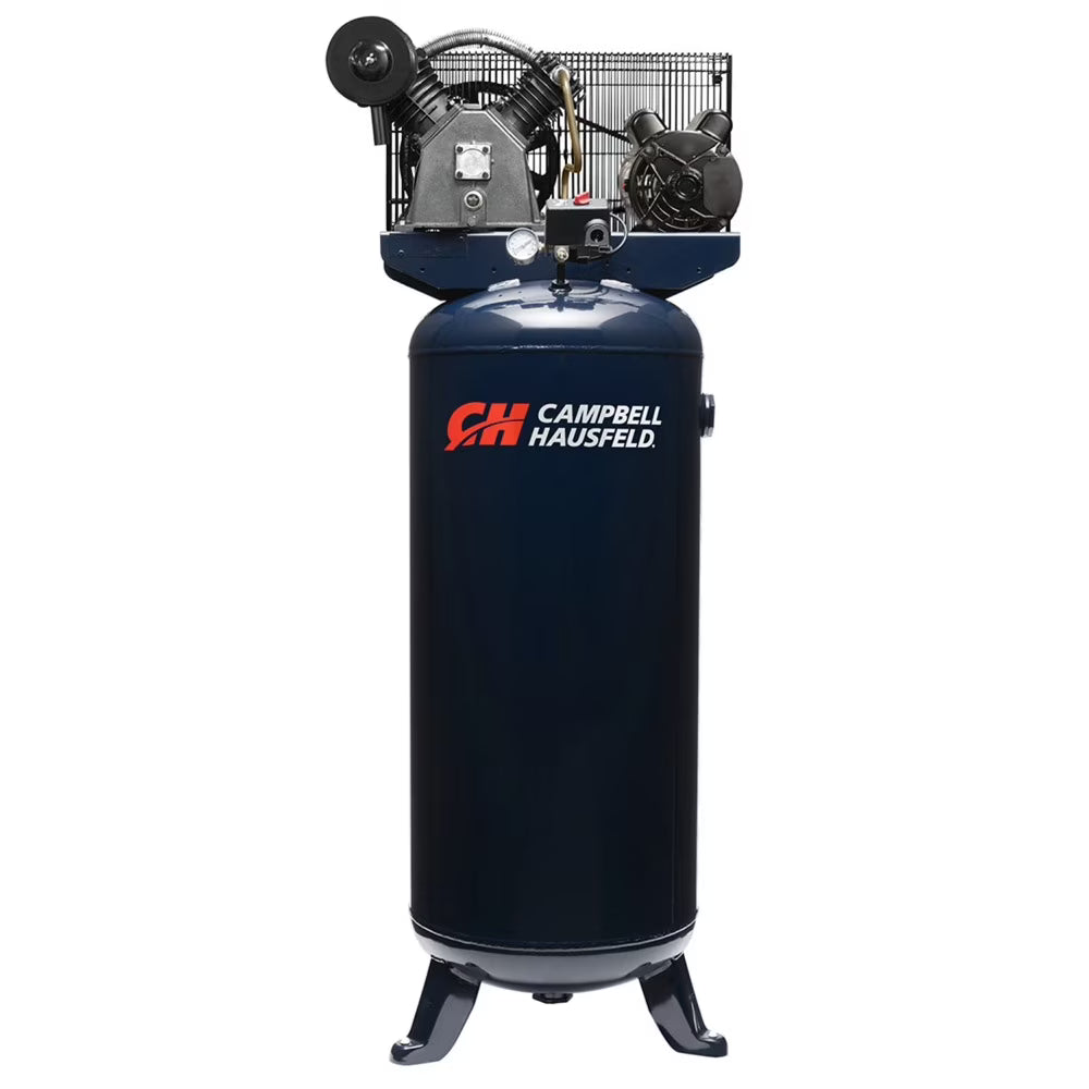 Campbell Hausfeld XC602100.COM 3.7 HP 60 Gallon 2-Stage Oil-Lube Electric Vertical Air Compressor