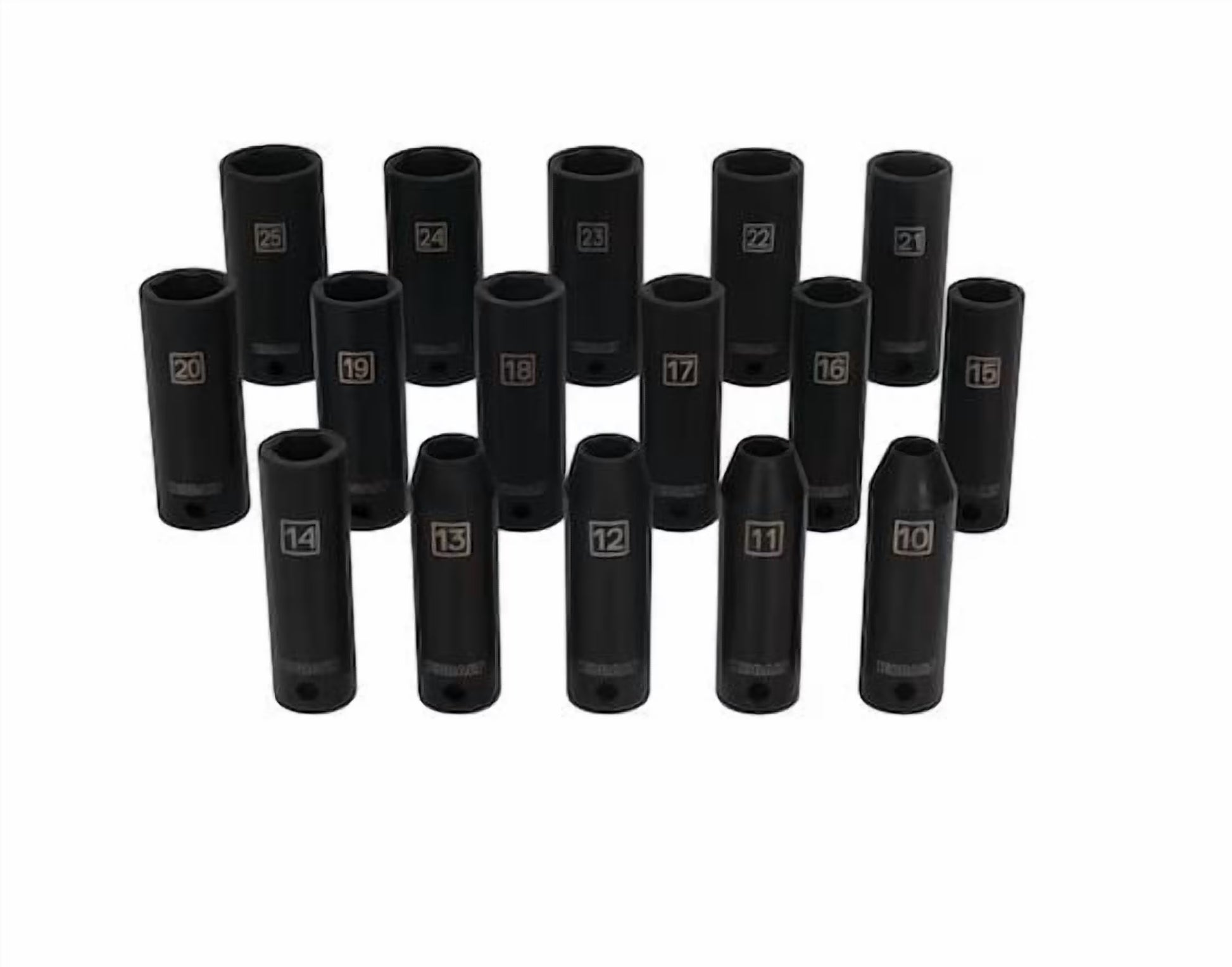 Kobalt 16 -Piece Metric 1/2-in Drive Set 6-point Impact Socket Set