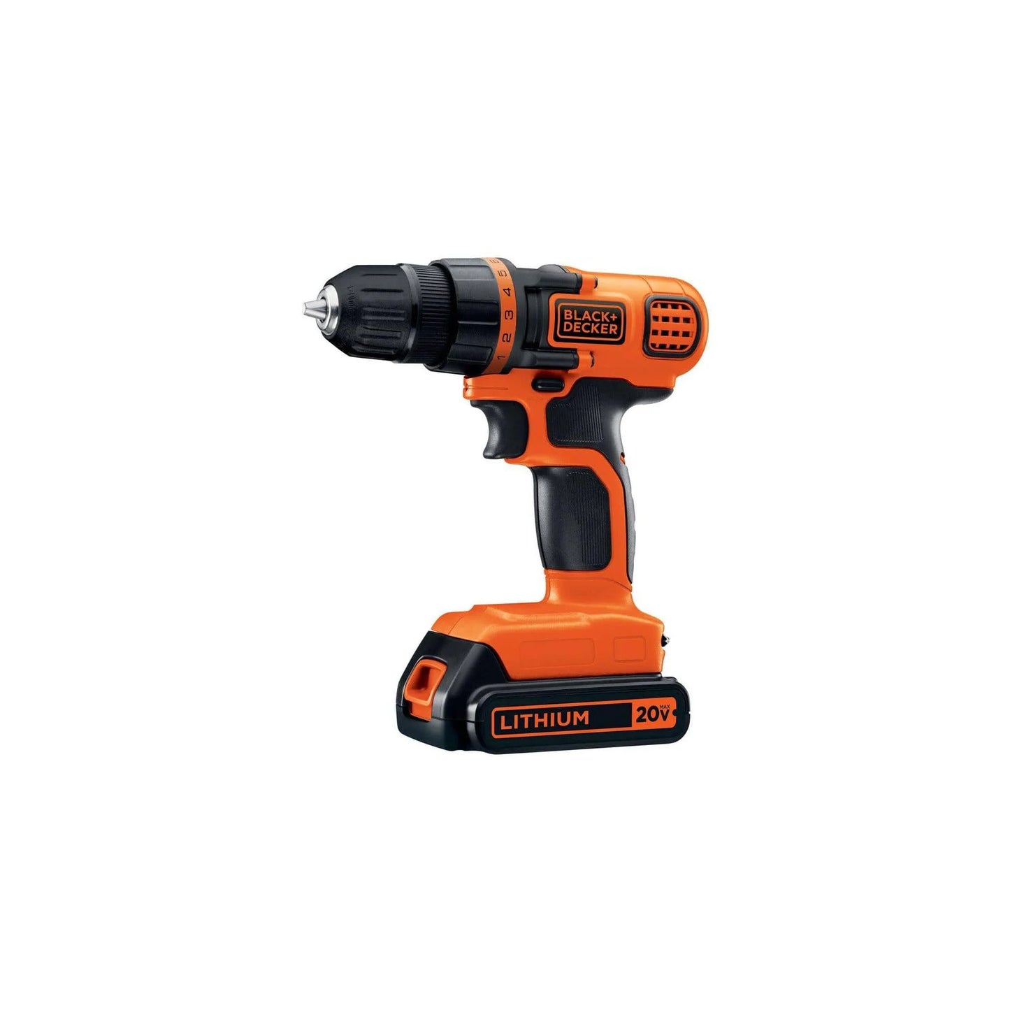 BLACK+DECKER 20V, 3 Ah Cordless Drill/Driver, 68 Piece Set, Battery and Charger Included