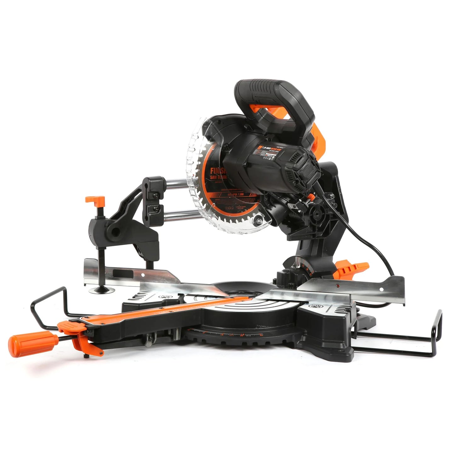 WEN 9.5-Amp 7.25-Inch Single Bevel Compact Sliding Compound Miter Saw with LED Cutline Guide