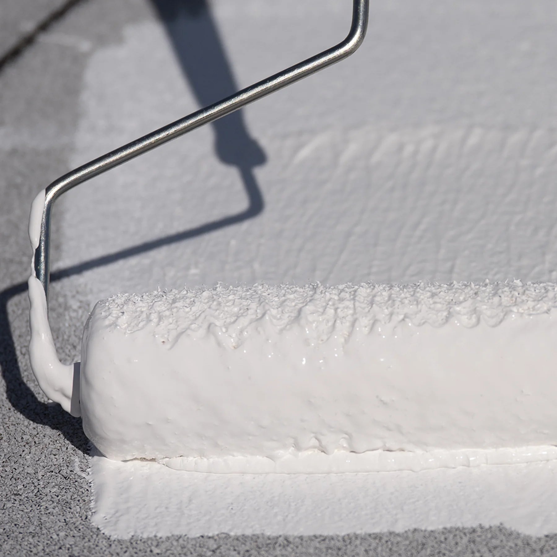 White, Rust-Oleum 710 Elastomeric Roof Coating, 5 Gal