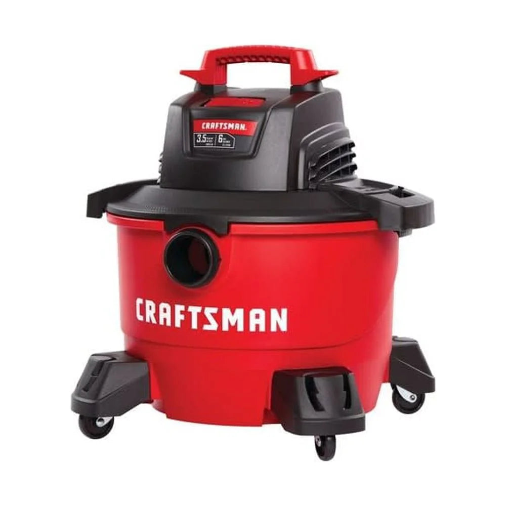 CRAFTSMAN 6 Gallon, 3.5 PHP, Wet/Dry Vacuum Cleaner