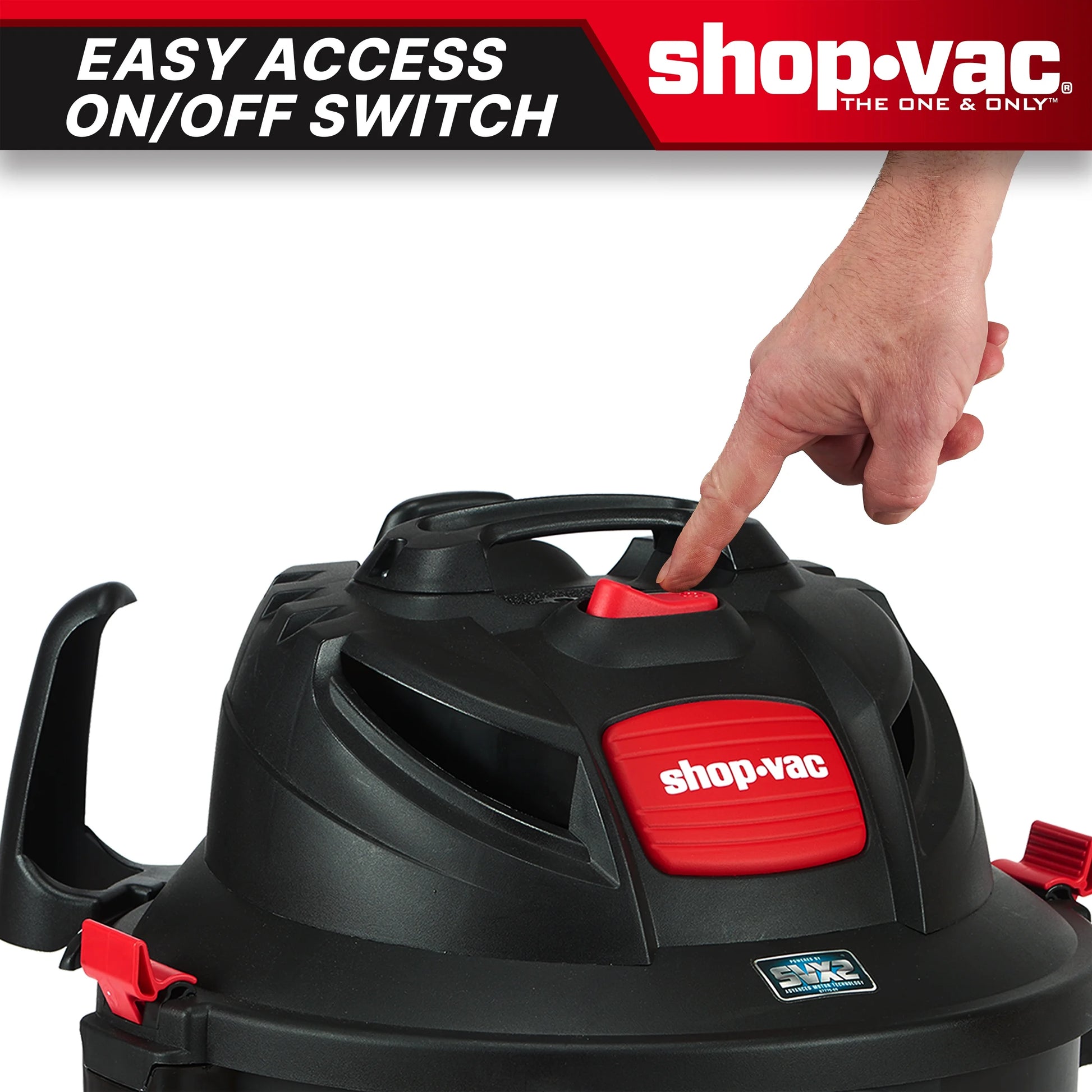 Shop-Vac 12 Gallon 5.5 PHP Wet Dry Vacuum (w/SVX2 Technology)