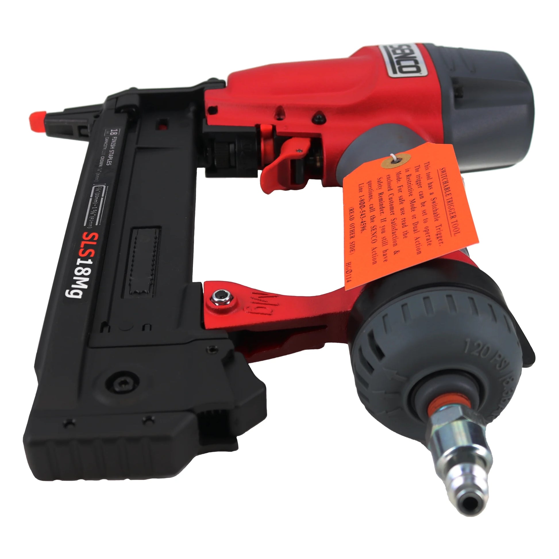 Senco 1W0021N SLS18MG 1-1/2 in 18 Gauge 1/4 in Crown Pneumatic Finish Stapler