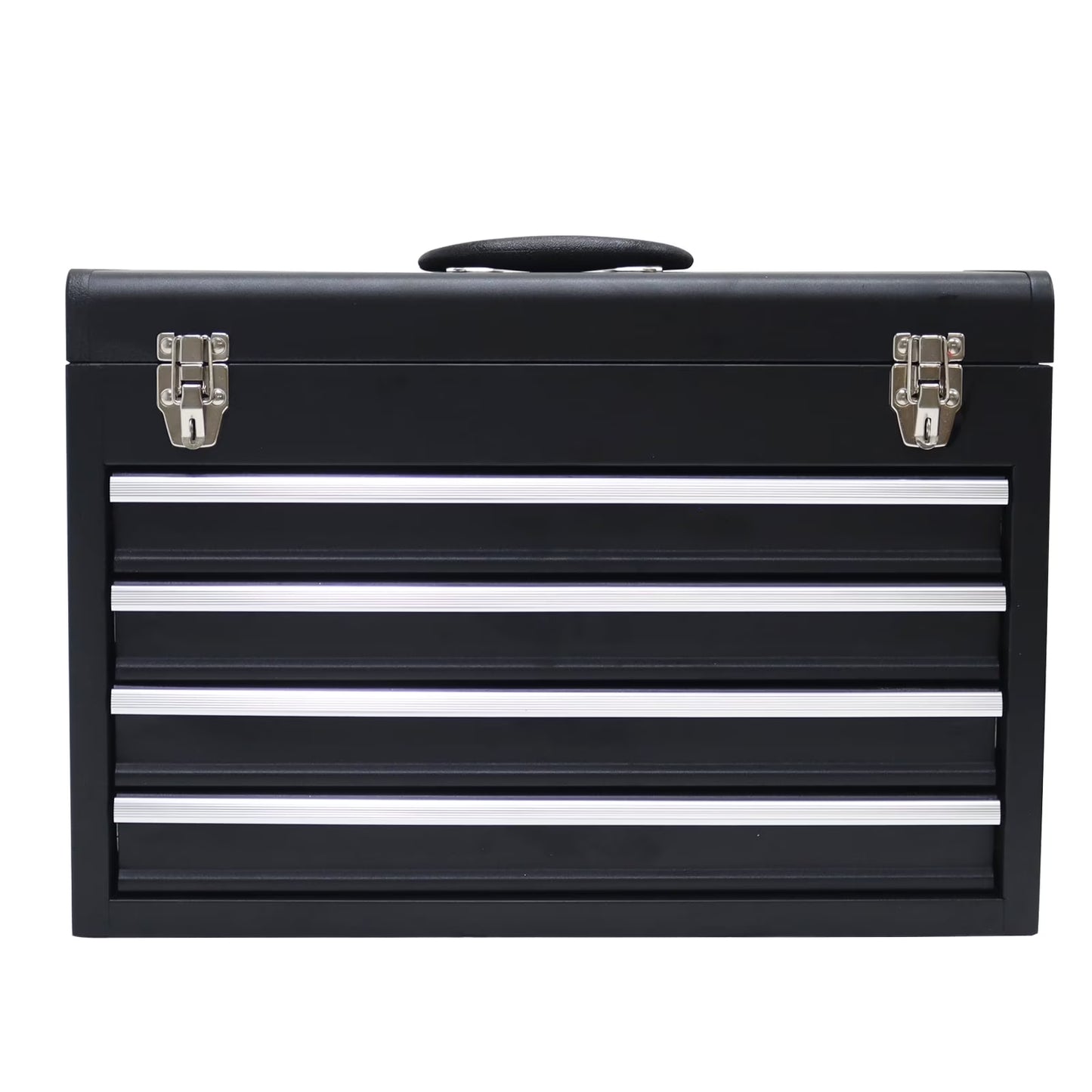 TECHTONGDA 4 Drawer Tool Box Portable Hardware Household Multi-Functional Toolbox with Lock