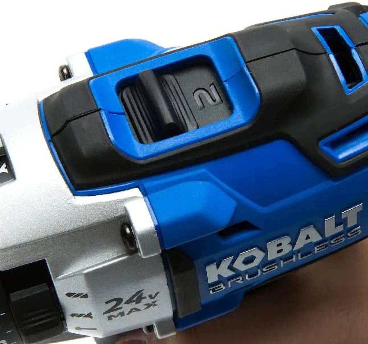 kobalt 1/2-in 24-volt max-volt lithium ion (li-ion) variable speed brushless cordless hammer drill bare tool only (tool only, model #kdd524b-03)