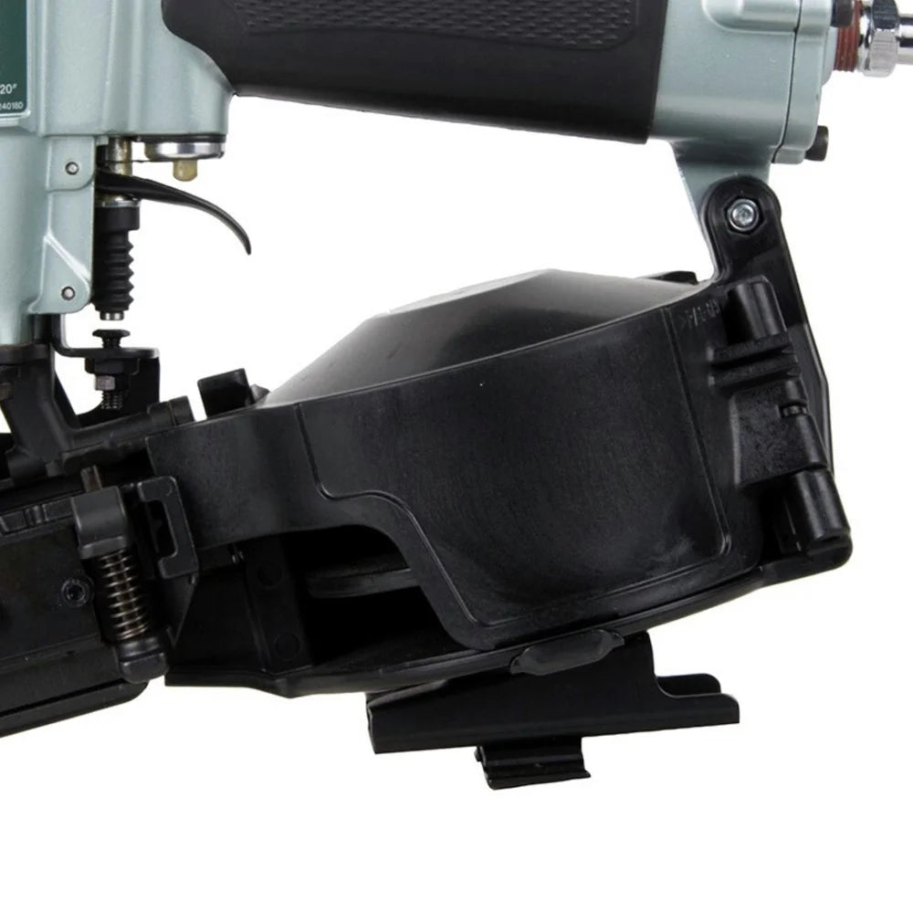 Metabo HPT Roofing Nailer, Pro-preferred Pneumatic Power Nailers in Roofing tools, Pneumatic Roofing Nailer for Asphalt Roofing Shingles, Nailer 16 Degree 7/8? to 1-3/4? Roofing Nails, NV45AB2