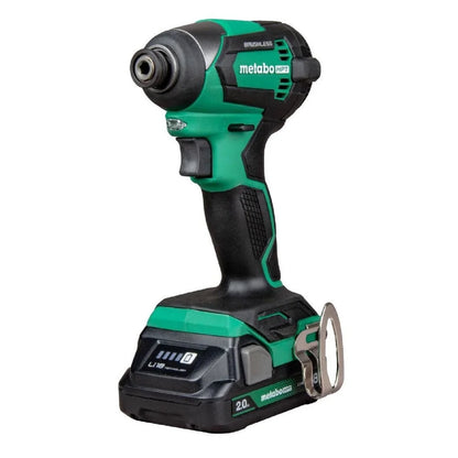 Metabo HPT 18V MultiVolt Brad Nailer + Impact Driver Combo Kit, KC18DEXQD