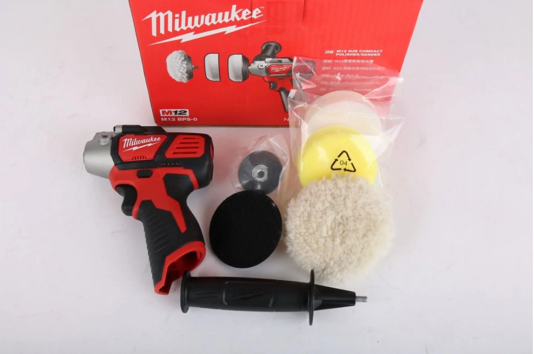 Milwaukee 76mm, 12V, Cordless Power Tool Polisher, 8300 RPM