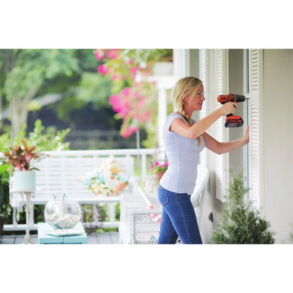 BLACK+DECKER 20-Volt MAX* Lithium-Ion Drill-Driver, LDX120C