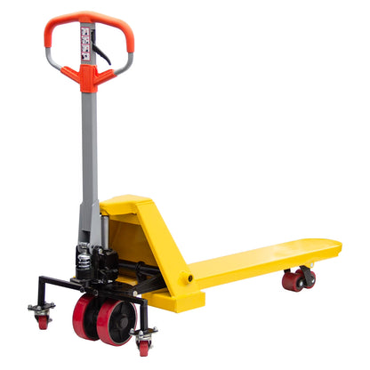 HPDMC Pallet Jack Truck 2,200 LBS Capacity 48'' L x 8'' W Single Fork Manual Pallet Jack Truck