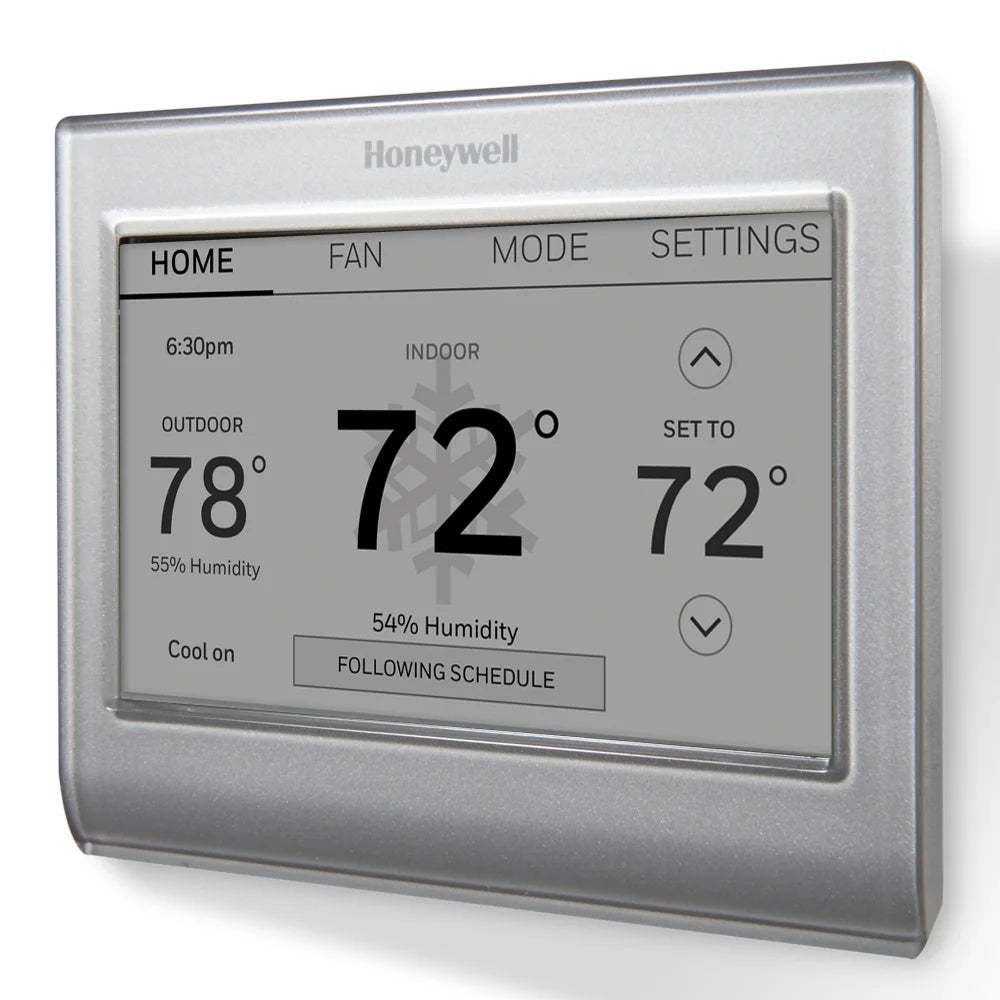 Honeywell RTH9585WF1004 Gray Wi-Fi Smart Color Thermostat