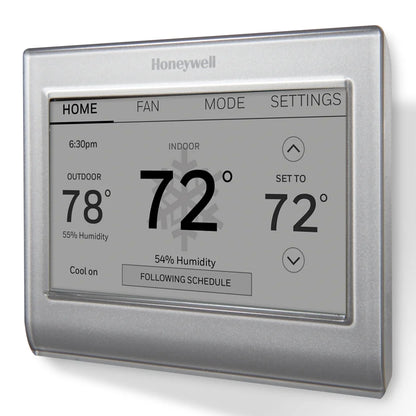 Honeywell RTH9585WF1004 Gray Wi-Fi Smart Color Thermostat