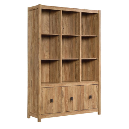 Sauder Cannery Bridge Bookcase Storage Wall Unit, Sindoori Mango Finish