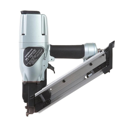 Metabo HPT Metal Connector Nailer | Pro Preferred Brand of Pneumatic Nailers | 36 Degree Short Magazine | Accepts 1-1/2-Inch to 2-1/2 Nails | Ideal for Fastening Metal Connectors to Wood | NR65AK2S