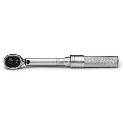 Capri Tools 31200 20-150 Inch Pound Industrial Torque Wrench, 1/4", Matte Chrome