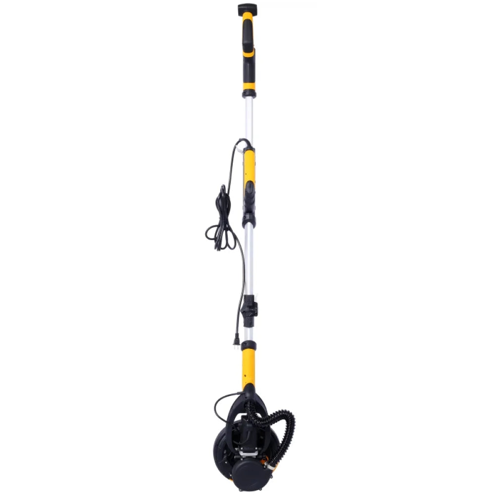 Drywall Sander, 780W Electric Drywall Sander with Vacuum Dust Collection 6.5A Motor Dustless Floor Sander with Variable Speed 900-1800RPM, LED Light, Extendable & Foldable Handle,