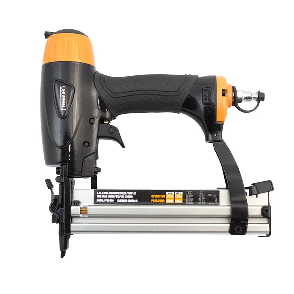 Freeman PFBC940 Pneumatic 4-in-1 18-Gauge 1-5/8" Mini Flooring Nailer/Stapler