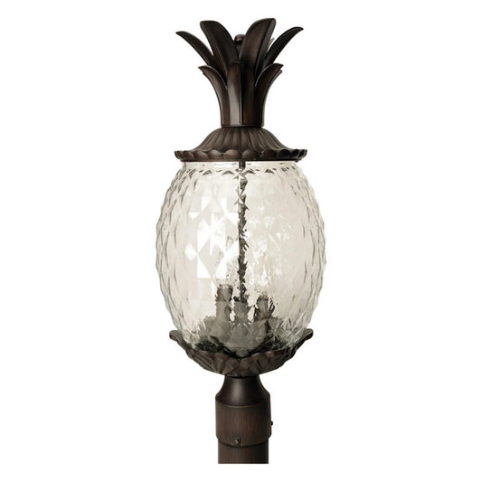 Acclaim 7517BK Lanai Collection 3-Light Post Mount Outdoor Light Fixture, Matte Black