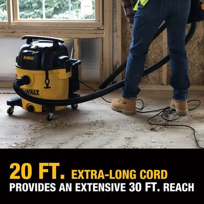 DEWALT 12 gal Poly Wet/Dry Vac
