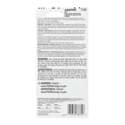 Loctite 515 Gasket Maker & Flange Sealant for Automotive: High Temp, Medium-Strength, Anaerobic, Purple, 50mL, 6 Tubes (PN: 555352)