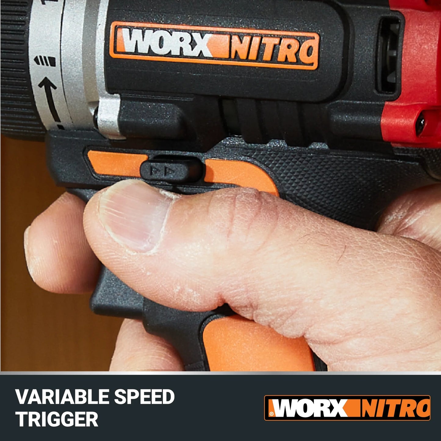 Worx Nitro WX130L.9 20V Compact Brushless 1/2? Drill/Driver (No Battery and Charger Included - Tool Only)