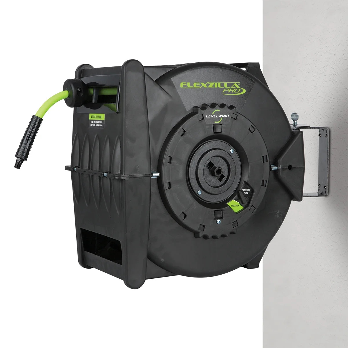 Flexzilla L8300-W Polypropylene, Green 3/8in x 50ft Air Hose 1/4 in Air Inlet Size