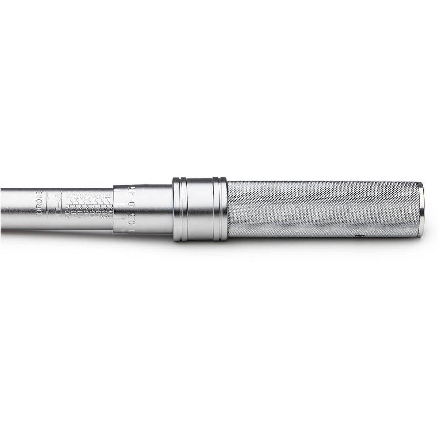 Capri Tools 31201 10-80 Foot Pound Industrial Torque Wrench, 3/8", Matte Chrome