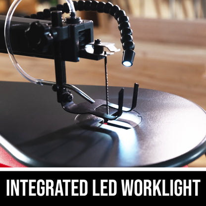 SKIL SS9503-00 1.2 Amp Corded Electric 16'' Variable Speed Scroll Saw with LED Light