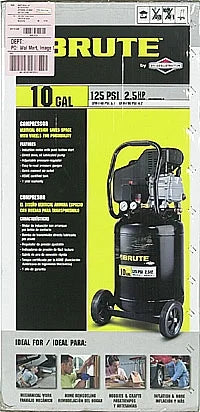 Brute 10 Gal Veritcal Air Compressor