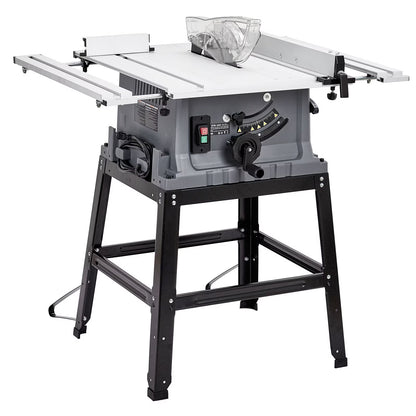 Wpond 1800W, 15A 10in Portable Table Power Saw, 5000 RPM