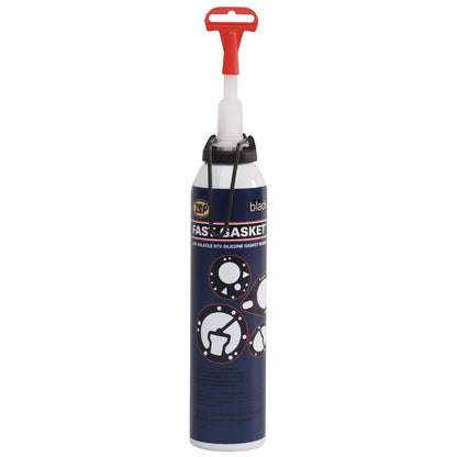 Zep RTV Silicone Fast Gasket Maker Black - 7.25 oz (Case of 12) - 143301 - Easy to Use Low Volatile RTV, No Cartridge or Squeeze Tube Needed