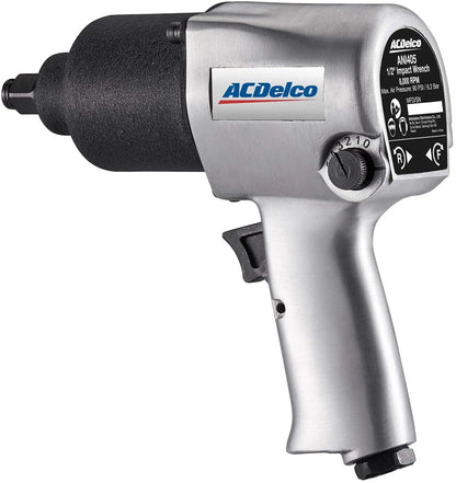 ACDelco ANI405A-NK1, 3/8" Pneumatic Impact Wrench, 8000 RPM 5-Speed