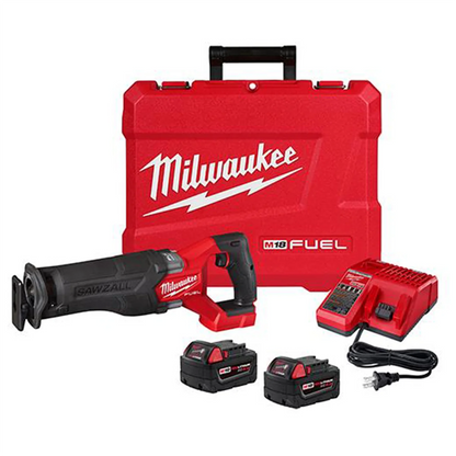 Milwaukee Tool M18 FUEL SAWZALL Reciprocating Saw - 2 Battery XC5.0 Kit