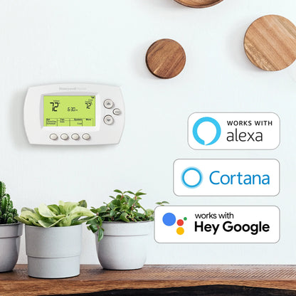 Honeywell Home Wifi 7-Day Programmable Thermostat, White