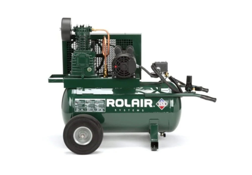 Rolair 1.5 Hp (115V) 7.3 Cfm@90Psi 20 Gallon Asme Compressor