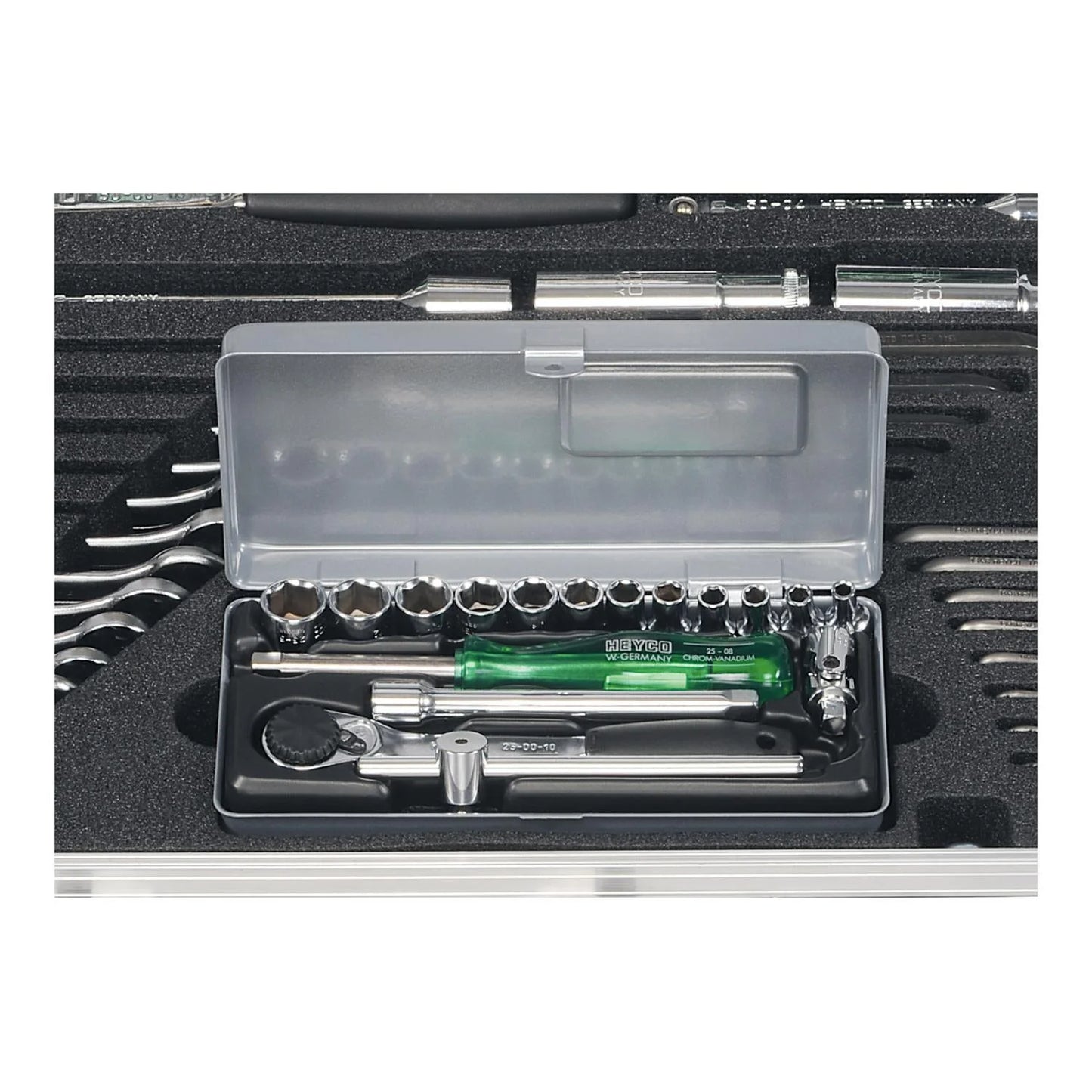 Heyco 00067500082 Expert Tools Set, 75 Years Edition, 12-Point, 67-50-M-CP