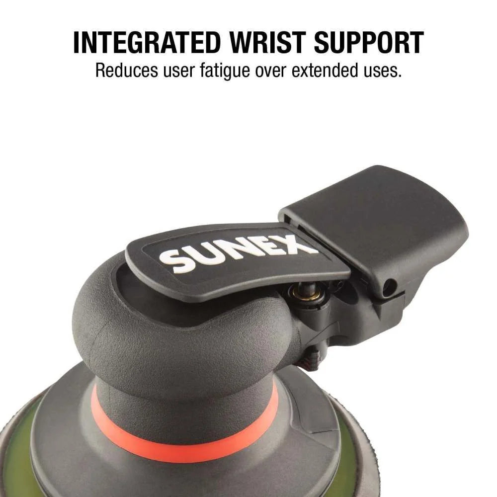Sunex 3/16 Inch 11000 Rpm One-Handed Speed Control Orbital Palm Sander