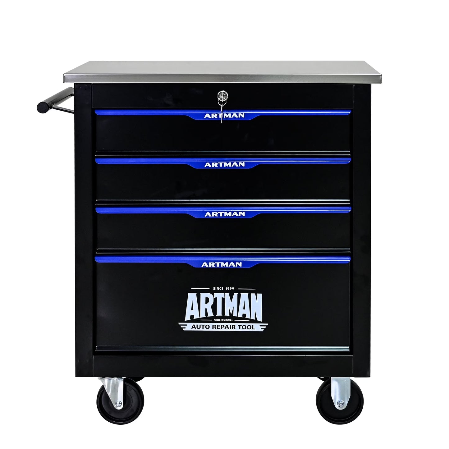 ARTMAN 6-Drawer Tool Storage Chest with Lockable Wheel,6 Drawer Tool Storage Cabinet for Garage, Warehouse , Repair Shop
