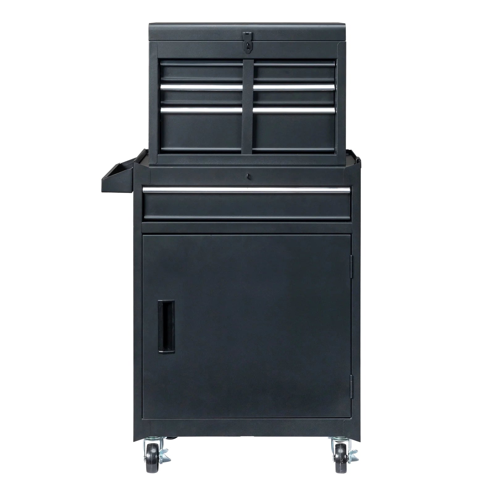 BaytoCare 4-Drawer Rolling Tool Chest for Garage, Warehouse, Factory, Black