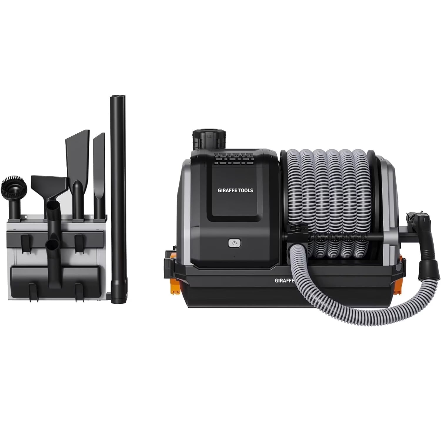 Giraffe Tools Wet Dry Vacuum Cleaner with 30FT Retractable Hose--Remote Control