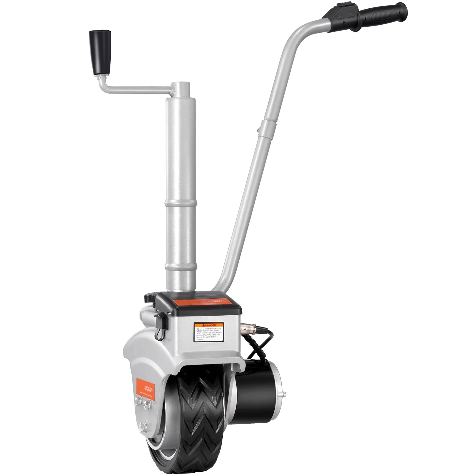 BENTISM Motorized Trailer Jack Wheel 350W Electric Mover Dolly 5000lbs Adjustable