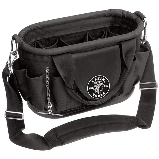 Klein Tools 58890 17 Pocket Tool Tote with Shoulder Strap
