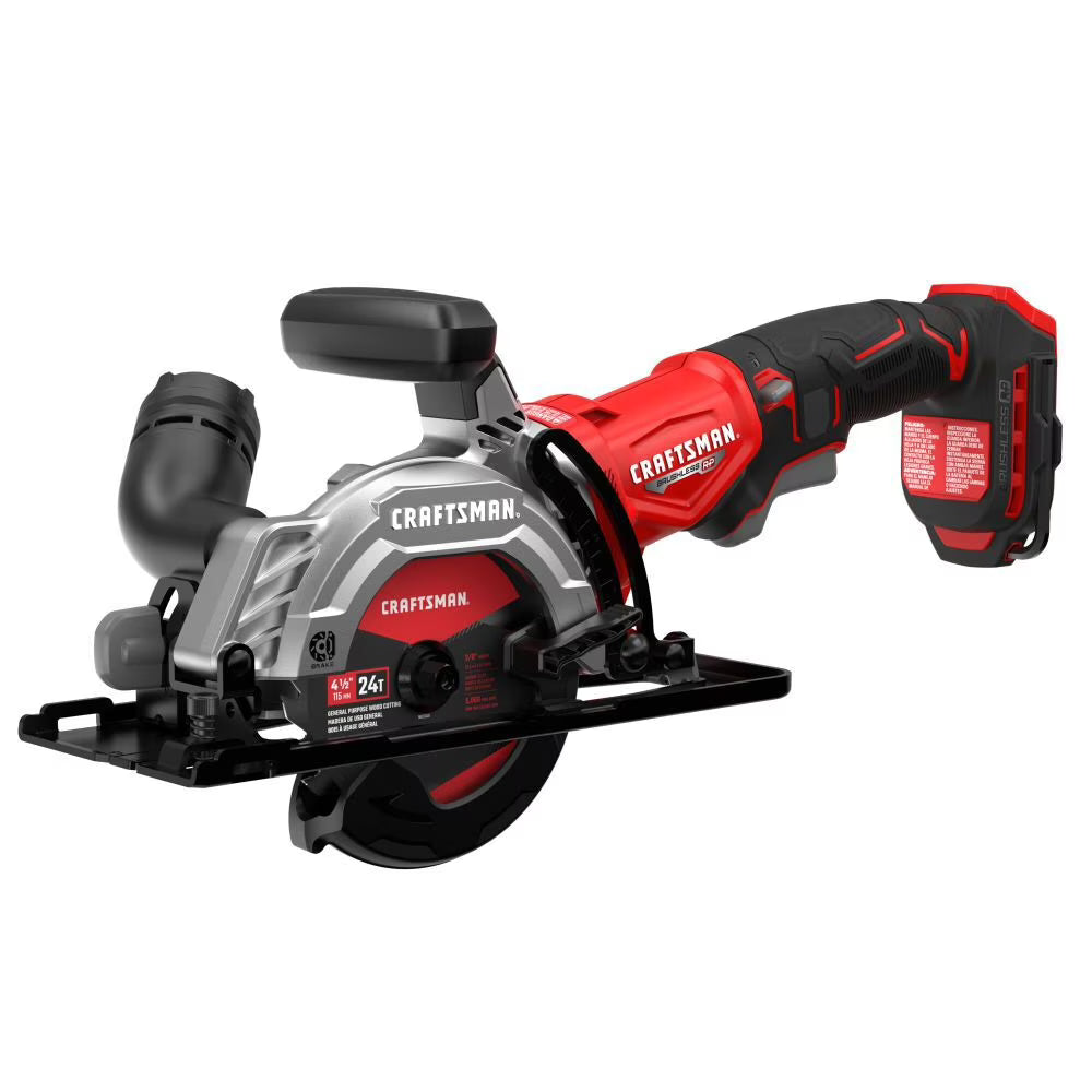 Craftsman V20 Brushless Rp 4.5 Inch Circular Saw (Bare Tool)