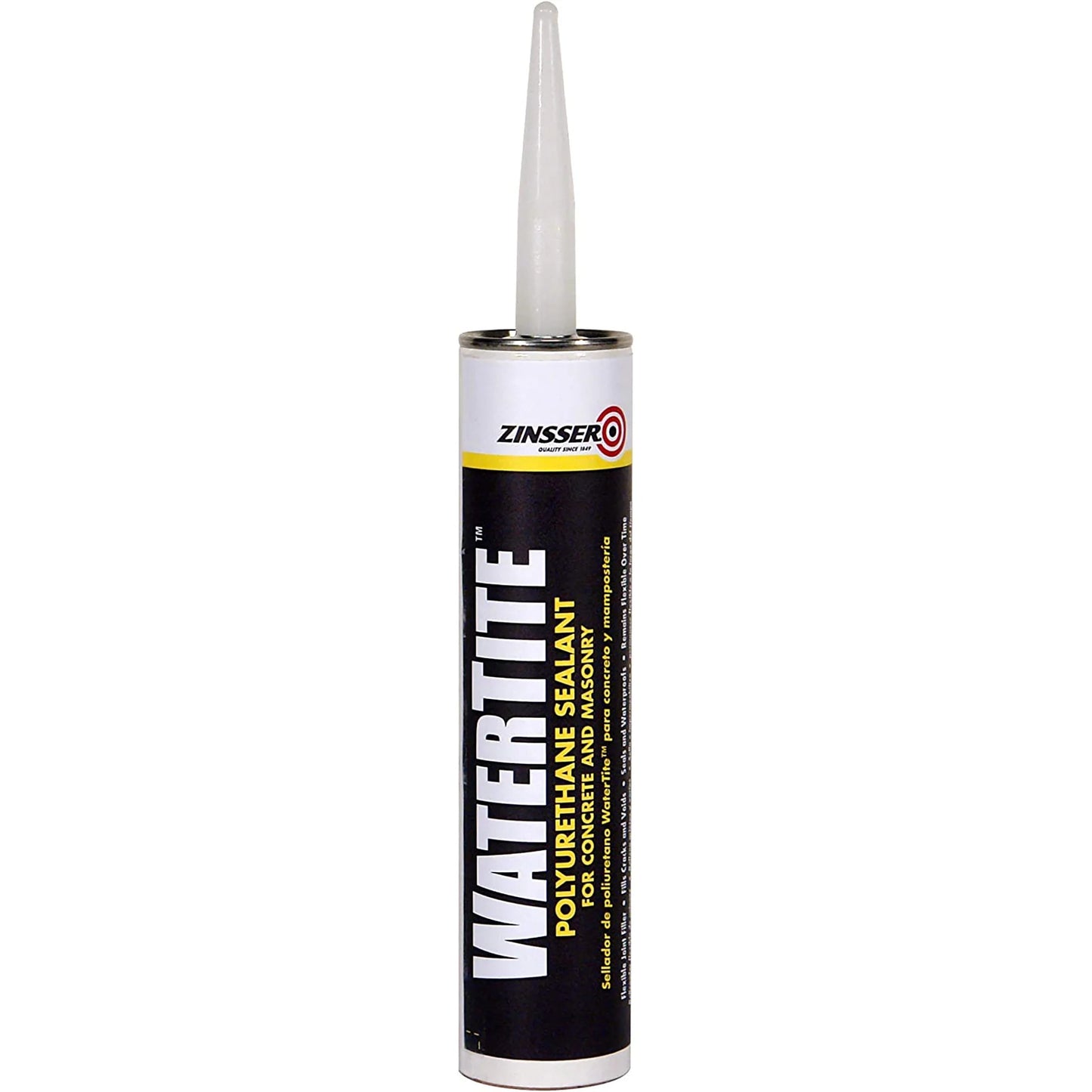 12 Pack, Gray, Zinsser WaterTite Polyurethane Sealant for Concrete and Masonry-5091DSV, 10.1 oz Cartridge