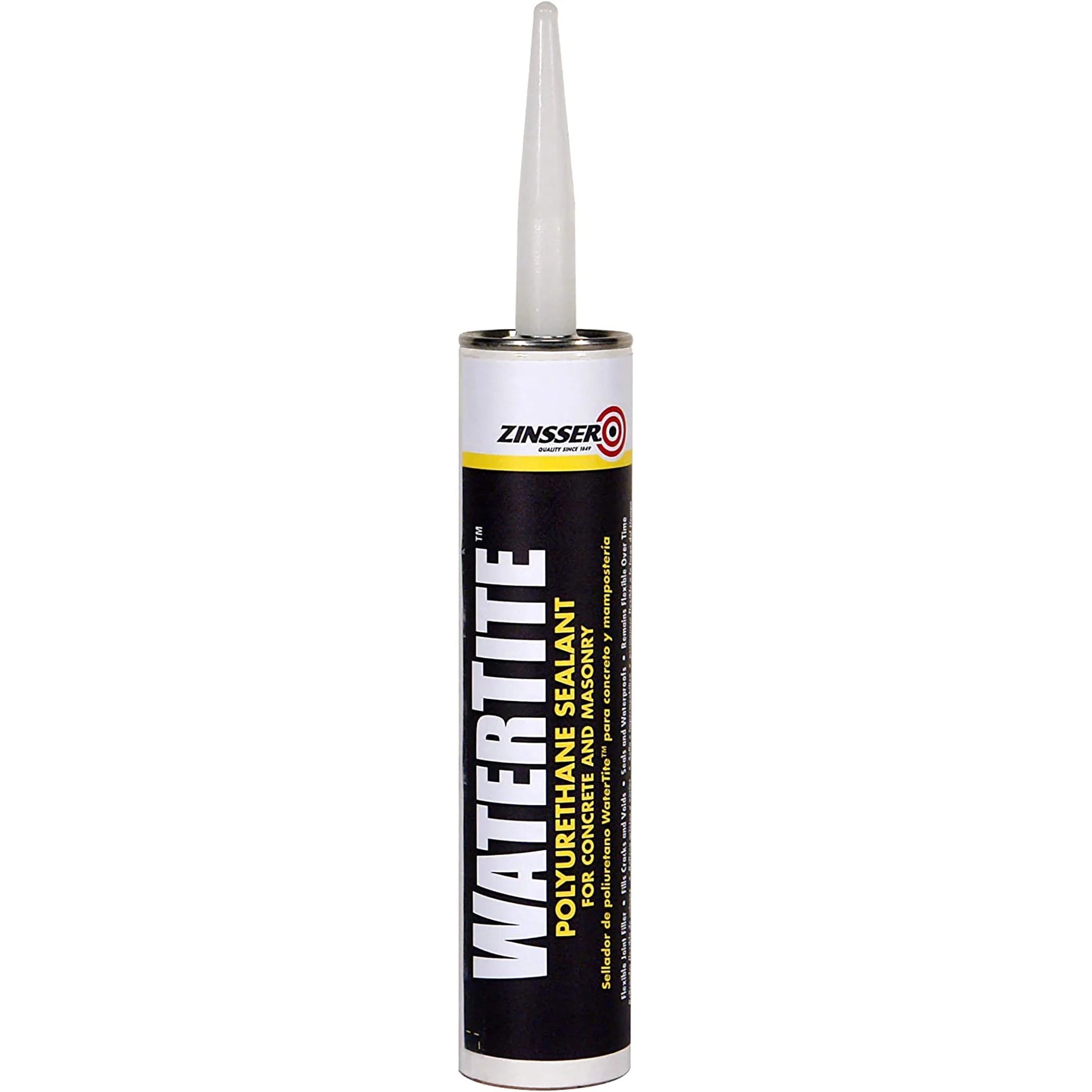 12 Pack, Gray, Zinsser WaterTite Polyurethane Sealant for Concrete and Masonry-5091DSV, 10.1 oz Cartridge